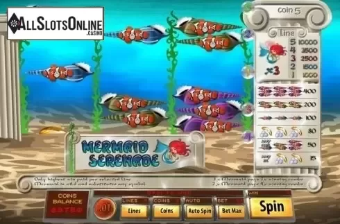 Screen2. Mermaid Serenade from Genii