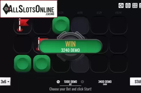 Win Screen. Mine Field from Evoplay Entertainment