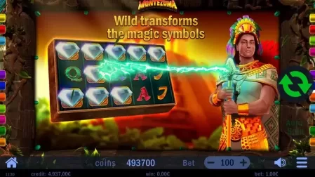 Montezuma slot screenshot 3