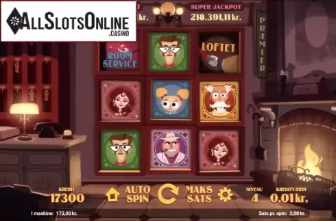 Reel Screen. Mystery Hotel from Magnet Gaming