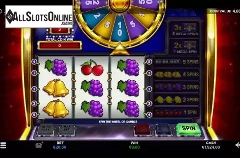 Win screen 3. Mystery Jackpot Spinner from Betsson Group
