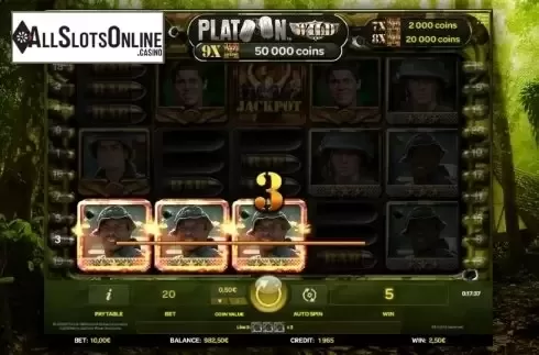 Win. Platoon Wild from iSoftBet