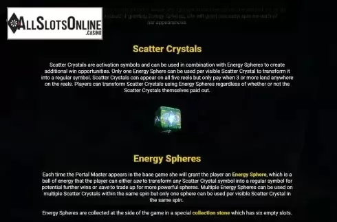 Scatter screen