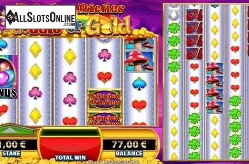 Screen4. Rainbow Riches Reels of Gold from Barcrest