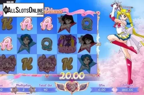 Win Screen 2. Sailor Princess from Dream Tech