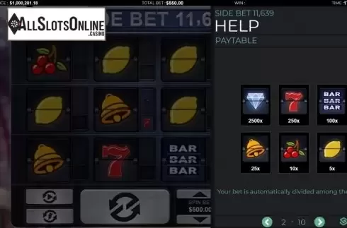 Symbols. Side Bet 11K from Green Jade Games