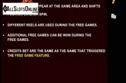 Free Games screen