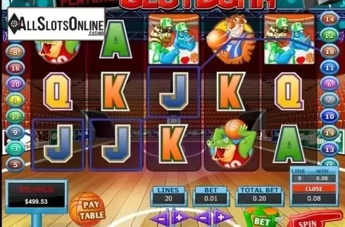 Win Screen 2. Slot Dunk from Pragmatic Play