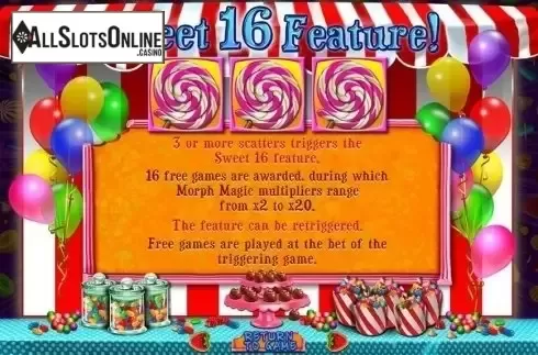 Multiplier 2. Sweet 16 from RTG