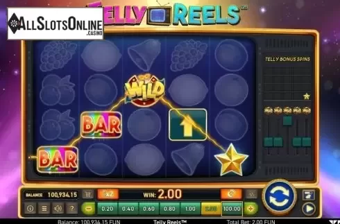 Win Screen 1. Telly Reels from Wazdan