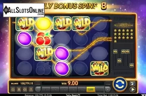 Free Spins 2. Telly Reels from Wazdan
