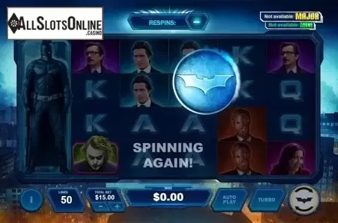 Game workflow 5. The Dark Knight (Playtech) from Playtech