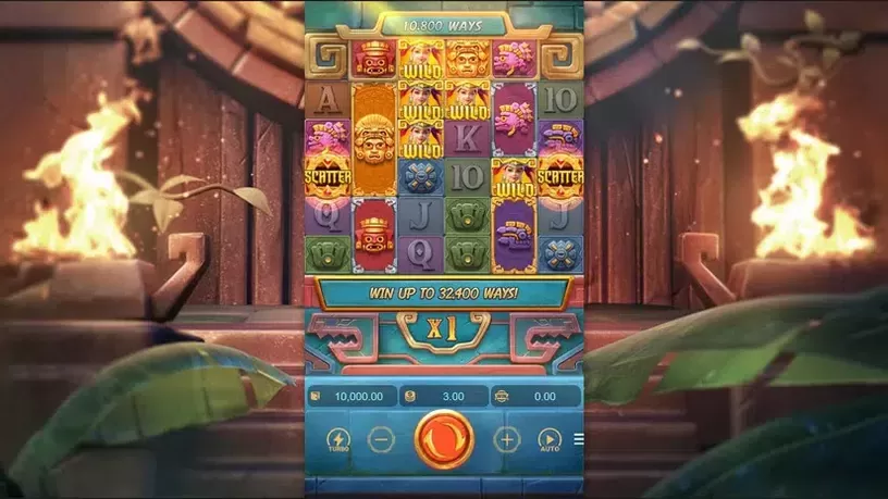 Treasures of Aztec slot screenshot 1