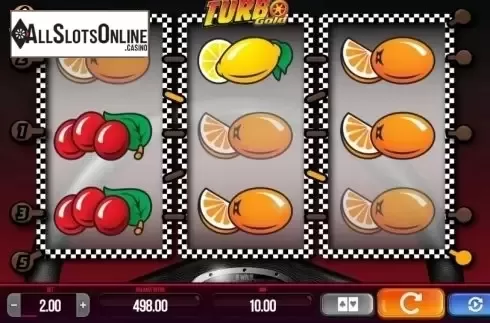 Win Screen. Turbo Gold from SYNOT