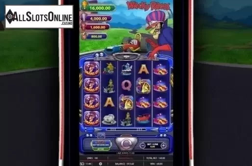 Win Screen 2. Wacky Races from WMS