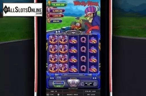 Win Screen 3. Wacky Races from WMS