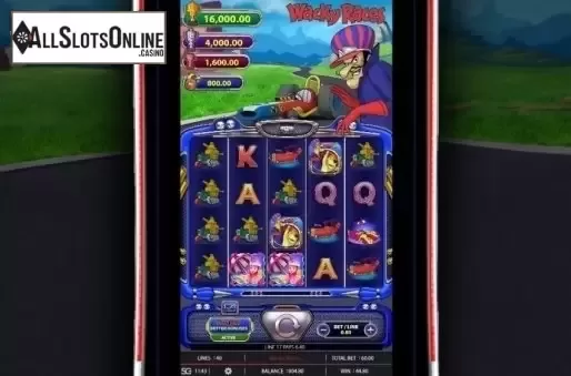 Win Screen . Wacky Races from WMS