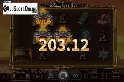 Win Screen 1. West Wild from Dream Tech