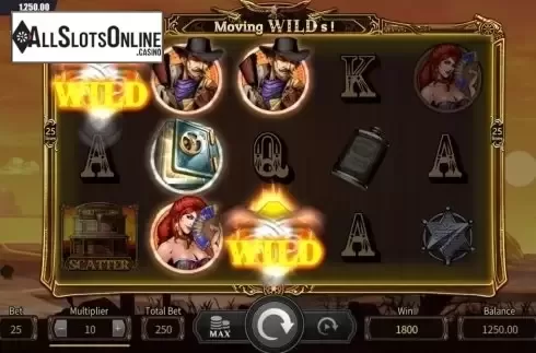 Win Screen 2. West Wild from Dream Tech