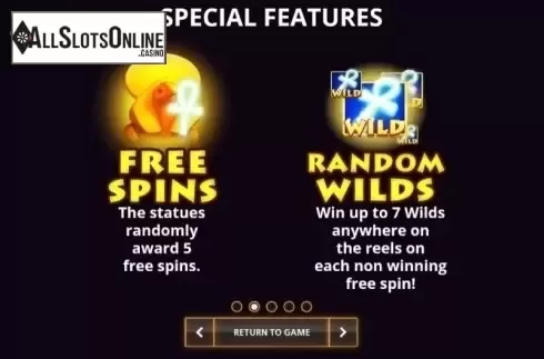 Paytable 2. Wild Egypt from Cayetano Gaming