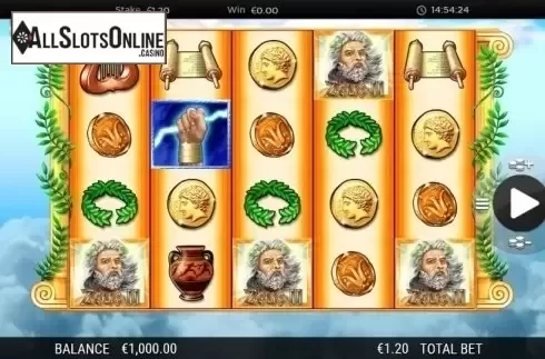 Reel Screen. Zeus 2 (WMS) from WMS