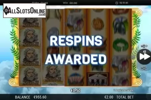Respins. Zeus 2 (WMS) from WMS