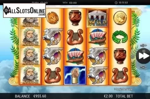 Respins. Zeus 2 (WMS) from WMS