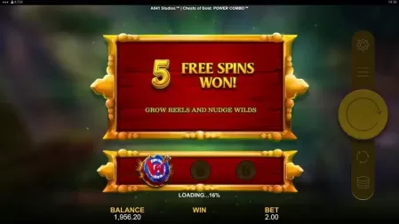 Chests of Gold Power Combo slot screenshot 2