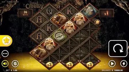 Dead Canary slot screenshot 1
