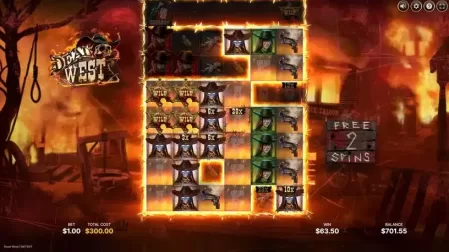 Dead West — RTP, Free Demo, Bonus Features & slot screenshot 6