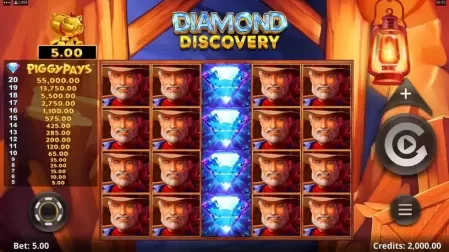 Diamond Discovery slot screenshot 1