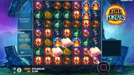 Fire Portals slot screenshot 2