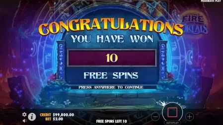 Fire Portals slot screenshot 3