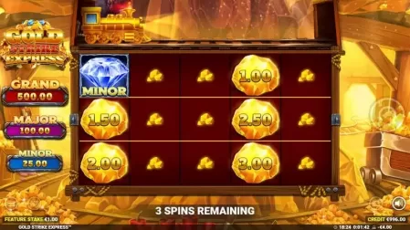 Gold Strike Express slot screenshot 3