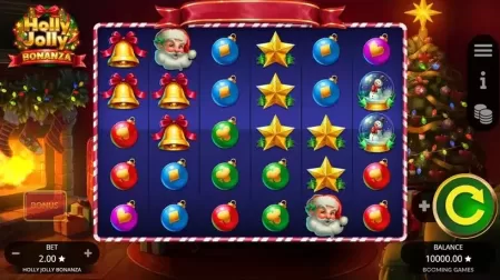 Holly Jolly Bonanza slot screenshot 1