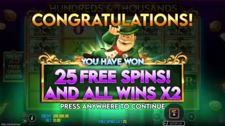 Hundreds and Thousands slot screenshot 3