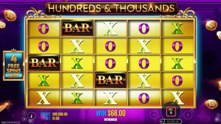 Hundreds and Thousands slot screenshot 5
