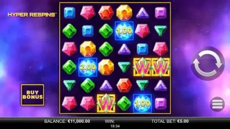 Hyper Respins slot screenshot 1