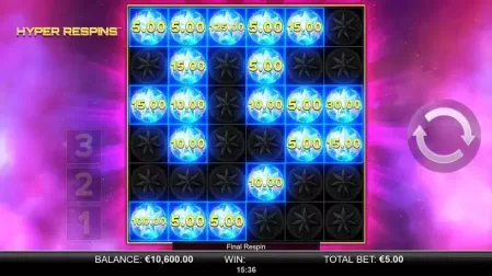 Hyper Respins slot screenshot 5