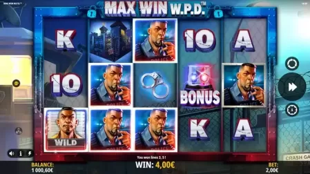 Max Win W.P.D slot screenshot 2