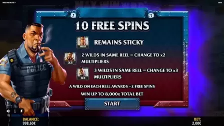 Max Win W.P.D slot screenshot 4