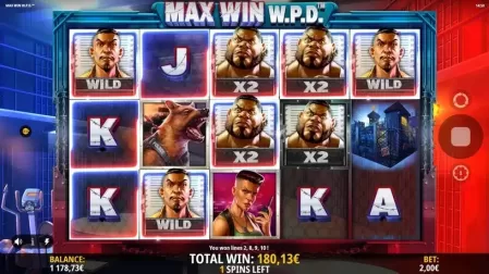 Max Win W.P.D slot screenshot 8