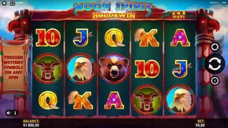 Moon Spirit slot screenshot 1