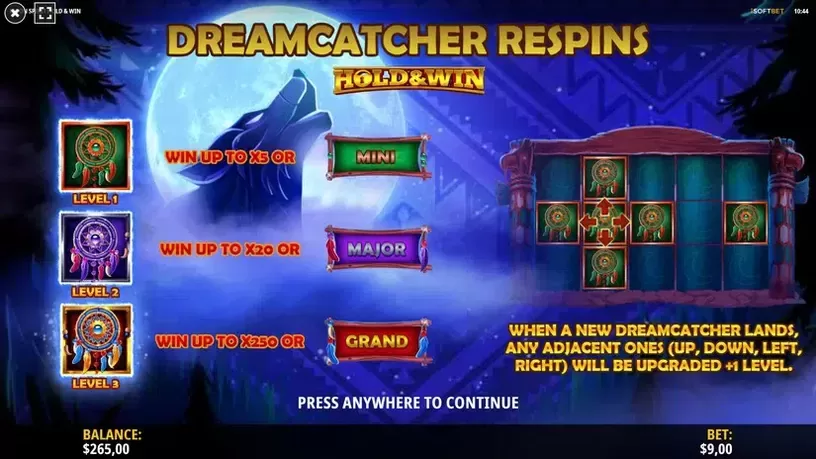 Moon Spirit slot screenshot 6