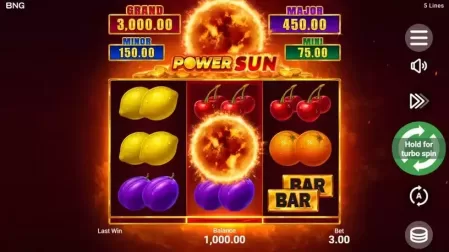 Power Sun slot screenshot 1