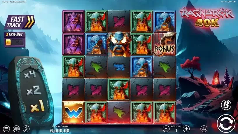 Ragnarok 40K slot screenshot 1