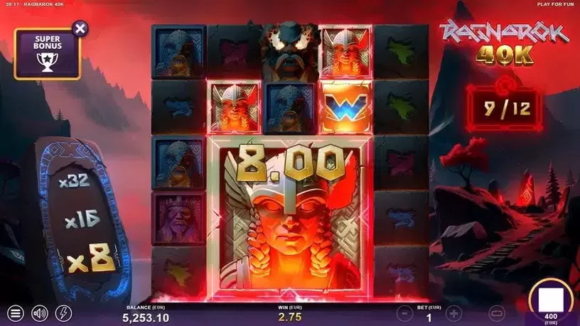 Ragnarok 40K slot screenshot 4