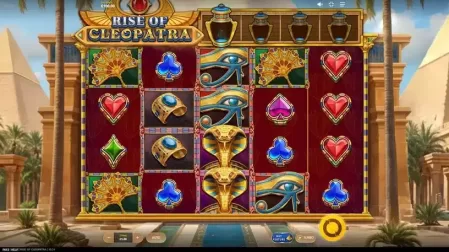 Rise of Cleopatra slot screenshot 1