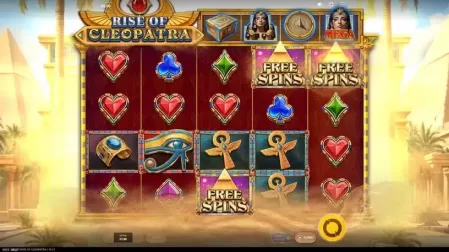 Rise of Cleopatra slot screenshot 2