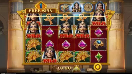 Rise of Cleopatra slot screenshot 5
